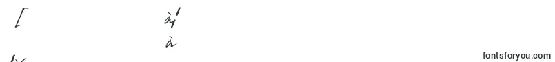 AGlitchInTime-Schriftart – bengalische Schriften